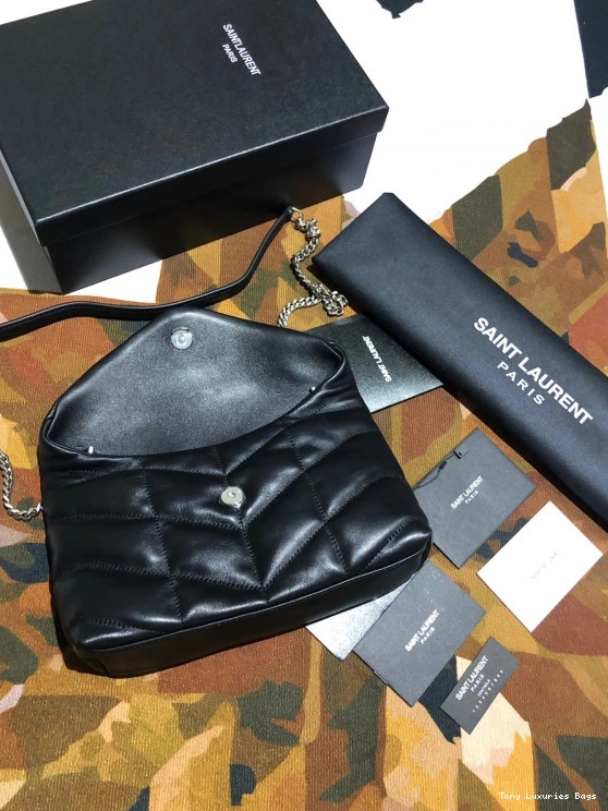 Tony Luxuries PUFFER CHAIN SMALL BAG MINI YSL 0806